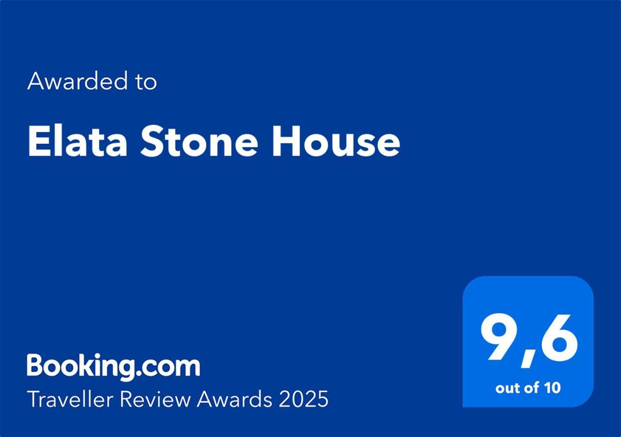 Elata Stone House Villa Dış mekan fotoğraf